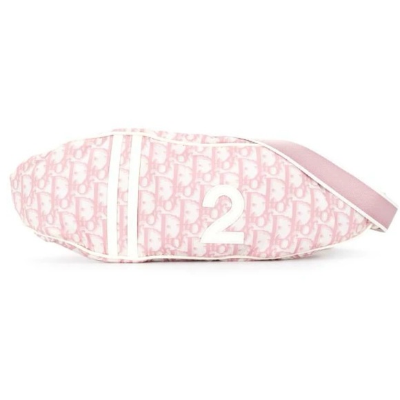 Dior Handbags - Christian Dior Pink Trotter Belt Bag